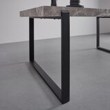 Bessagi Home jedilna miza mila, videz marmorja | Shoptok.si