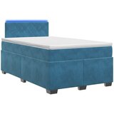  s box springom, madracem i LED-om Plava 120 x 190 cm | shoptok.hr