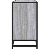 vidaXL Kopalniška omarica siva sonoma 65x33x60 cm inženirski les | Shoptok.si