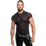 Noir Handmade H082 Onyx Veil Polo Black M | shoptok.hr