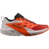 Salomon sense ride 5 moške športne superge, lunar rock/shocking orange/fiery red - 48, (21510137) | Shoptok.si