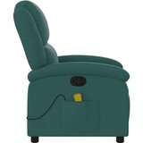  Masažni naslanjač temno zeleno blago | Shoptok.si
