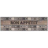  Kuhinjski Tepih Siva dobar tek 300 x 60 cm 100% poliamid | shoptok.hr
