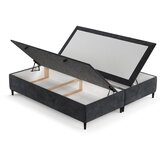 Maison de Rêve Antracitno sivi tapecirani bračni krevet s prostorom za odlaganje 160x200 cm Tate – | shoptok.hr