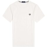 Fred Perry Crew Neck Tee Snow White | Shoptok.si