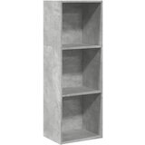 Maison Chic Knjižna omara - Knjižni regal betonsko siva 40x30x114 cm inženirski les, (21724714) Cene