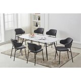 Livetastic Set Naslanjačev Bouclé, Temno Siva, 2-Delni | Shoptok.si