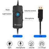 Nubwo slušalice gaming N11U led usb crno plave | ePonuda.com