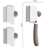 INF 3-v-1 krtača za živali: odstranjevanje dlak, razvozlanje, proti bolham, (5000292144) | Shoptok.si