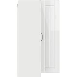  Zidni kutni ormar LUCCA Bijela visokog sjaja 57 x 57 x 100 cm | Eponuda.com