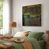  Slika - Gustav Klimt – Country House on the Attersee Lake 80x80 Akustična | shoptok.hr