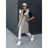 DStreet Kamizelka damska pikowana SERKIS beżowa | shoptok.hr