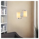 Opviq Balcova N 346 Zidna lampa, srebrna | Eponuda.ba