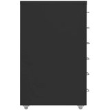  Mobilni ormarić za spise crni 28 x 41 x 69 cm metalni | Eponuda.ba