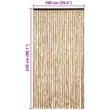  Zastor protiv muha bež 100 x 230 cm od šenila | Eponuda.com