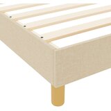  Krem postelja 90x200 cm Tkanina, (22049191) | Shoptok.si