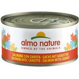 Almo Nature 6 x 70 g - Losos & korenje v želeju | shoptok.hr