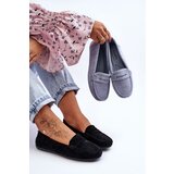 Boto marka niezdefiniowana Women's Suede Loafers Black Lenvie | Shoptok.si