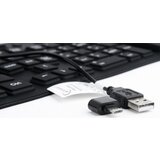 Gembird KB-109F-B gumena tastatura | ePonuda.com