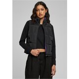 UC Curvy Ladies Reversible Cropped Puffer Vest black/realviolet | Shoptok.si