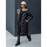 DStreet Women's winter quilted coat with hood CELESTIE black | shoptok.hr