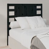 vidaXL Uzglavlje crno 96 x 4 x 100 cm od masivne borovine Cijene