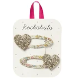 sponke za lase - Petal Glitter Heart (5591)
