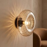 Brilliant zidna lampa nevil 1xE27/20W/230V crna/zadimljena bež | Eponuda.com