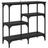  Konzolna stolica Crni hrast 80 x 29 x 75 cm Konstruirano drvo | shoptok.hr