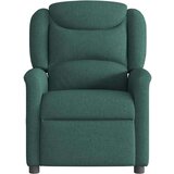  Naslanjač iz temno zelenega blaga, (21824686) | Shoptok.si