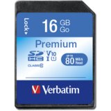 Verbatim SDHC 16GB Cl10 memorijska kartica | shoptok.hr