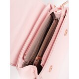 Shelvt Light pink small handbag with gold elements | shoptok.hr