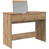 Kozmetički stol s ladicama Umjetnički hrast 100 x 45 x 76 cm | shoptok.hr