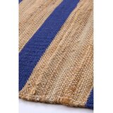 Jotex Modra/v naravni barvi ročno tkana preproga iz mešanice jute 160x230 cm Otti – | Shoptok.si