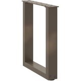  Noge za klub stolić U-oblik 2 kom Prirodni čelik 38 x (42-43) cm Čelik | shoptok.hr