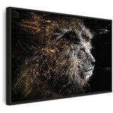  Slika - King of the Sun (1 Part) Wide 120x80 U crnom drvenom okviru | shoptok.hr