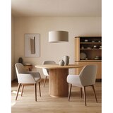 Kave Home Okrogla jedilna miza iz masivnega manga v naravni barvi ø 120 cm Licia – | Shoptok.si