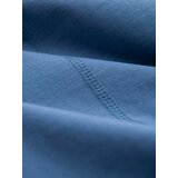 Ombre Men's cotton T-shirt with fine embroidery - dark blue | Eponuda.ba