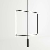  Obesna svetilka RANA 1 črna, (21347626) | Shoptok.si