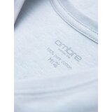 Ombre BASIC men's classic cotton tee-shirt with a crew neckline - light grey | Shoptok.si
