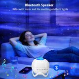 MHAZDZE Galaxy projektor z Bluetooth zvočnikom in nočno lučko | Shoptok.si