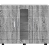 vidaXL kreveta sivi hrast sonoma 55.5 x 29 x 100 cm konstruirano drvo | shoptok.hr