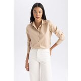 Defacto Oversize Fit Poplin Long Sleeve Shirt | shoptok.hr