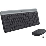 Logitech tastatura i miš Slim Combo MK470, bežična, graphite | Eponuda.ba