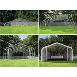  Skladišni šator Wikinger Plus 6x12x2,7 m PVC 720g | shoptok.hr