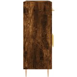 vidaXL Komoda dimljeni hrast 69,5x34x90 cm inženirski les | Shoptok.si