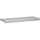  Jastučić za klupu Teksturirani baršun Svjetlosiva Dubina 35 cm - Svjetlosiva 110 x 38 x 6 5 cm | shoptok.hr