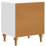  Noćni ormar Bijela visokog sjaja 43 x 34,5 x 50 cm | Eponuda.ba
