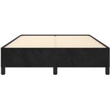 Okvir za krevet bez madraca crni 140x200 cm baršunasti | shoptok.hr