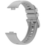 INF Združljiv s Huawei Watch Fit 3/4 Silikonski pašček za uro Grey, (5000079784) | Shoptok.si